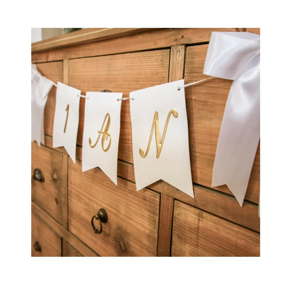 GUIRLANDE FANIONS 1ER ANNIVERSAIRE NOEUDS 1.5M