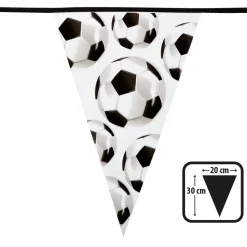 GUIRLANDE 15 FANIONS FOOTBALL BALLON 6M