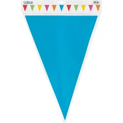 GUIRLANDE FANIONS GÉANTS PLASTIQUE 10M MULTICOLORE