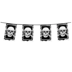 GUIRLANDE FANIONS RECTANGLE PIRATE 6M