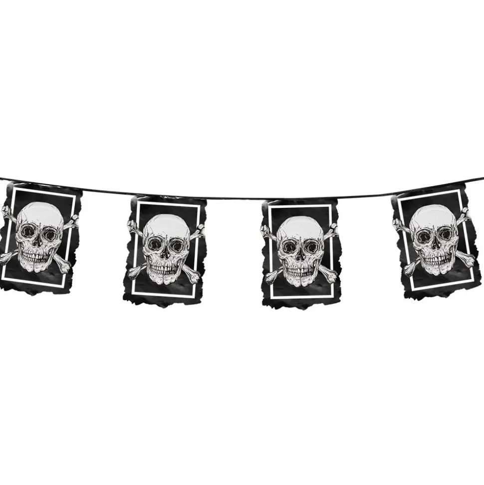 GUIRLANDE FANIONS RECTANGLE PIRATE 6M