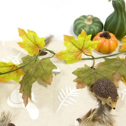 GUIRLANDE FEUILLES D'ÉRABLE ARTIFICIELLES 1.70M