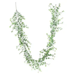 GUIRLANDE FEUILLES EUCALYPTUS 1M80 VERT