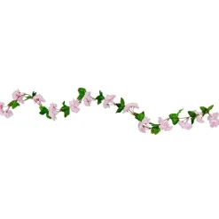 GUIRLANDE FLEURS CERISIER ARTIFICIEL 220CM ROSE