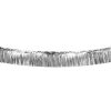 GUIRLANDE FRANGES MÉTALLIQUE 6M ARGENT