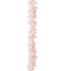 GUIRLANDE GLYCINE ARTIFICIELLE 1.68M ROSE
