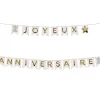 GUIRLANDE JOYEUX ANNIVERSAIRE ÉLÉPHANT 4.5 M