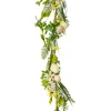 GUIRLANDE MARGUERITE UF FEUILLAGE ARTIFICIEL 1.3M