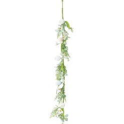 GUIRLANDE UFS PÂQUES FLEURS FEUILLAGE 1.2M
