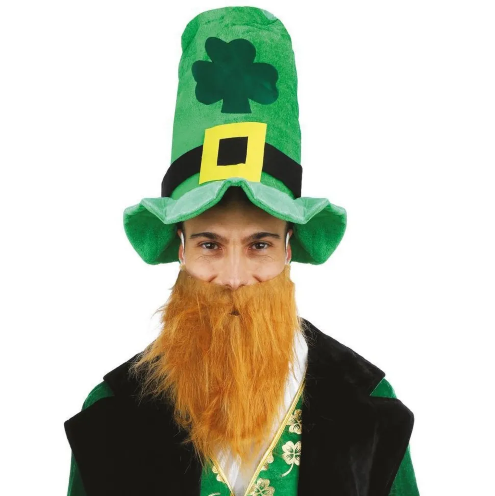 HAUT-DE-FORME ET BARBE SAINT PATRICK