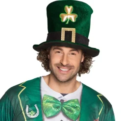 HAUT DE FORME TRÈFLE ST-PATRICK VERT