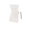 6 HOUSSES DE CHAISE BLANC