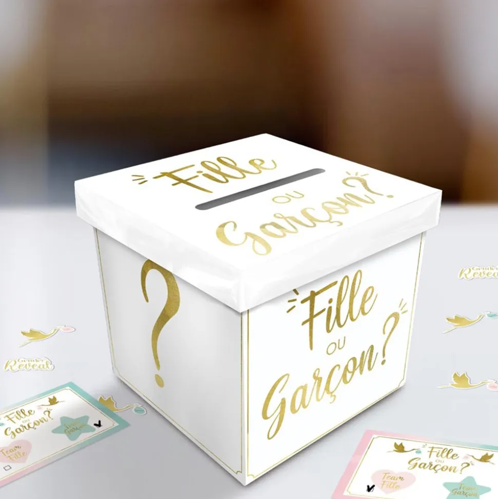 JEU ANIMATION URNE VOTE GENDER REVEAL