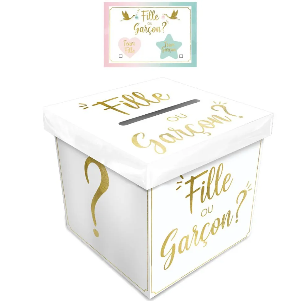 JEU ANIMATION URNE VOTE GENDER REVEAL