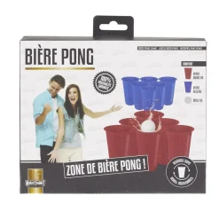 JEU À BOIRE BIÈRE PONG GOBELETS RÉUTILISABLES