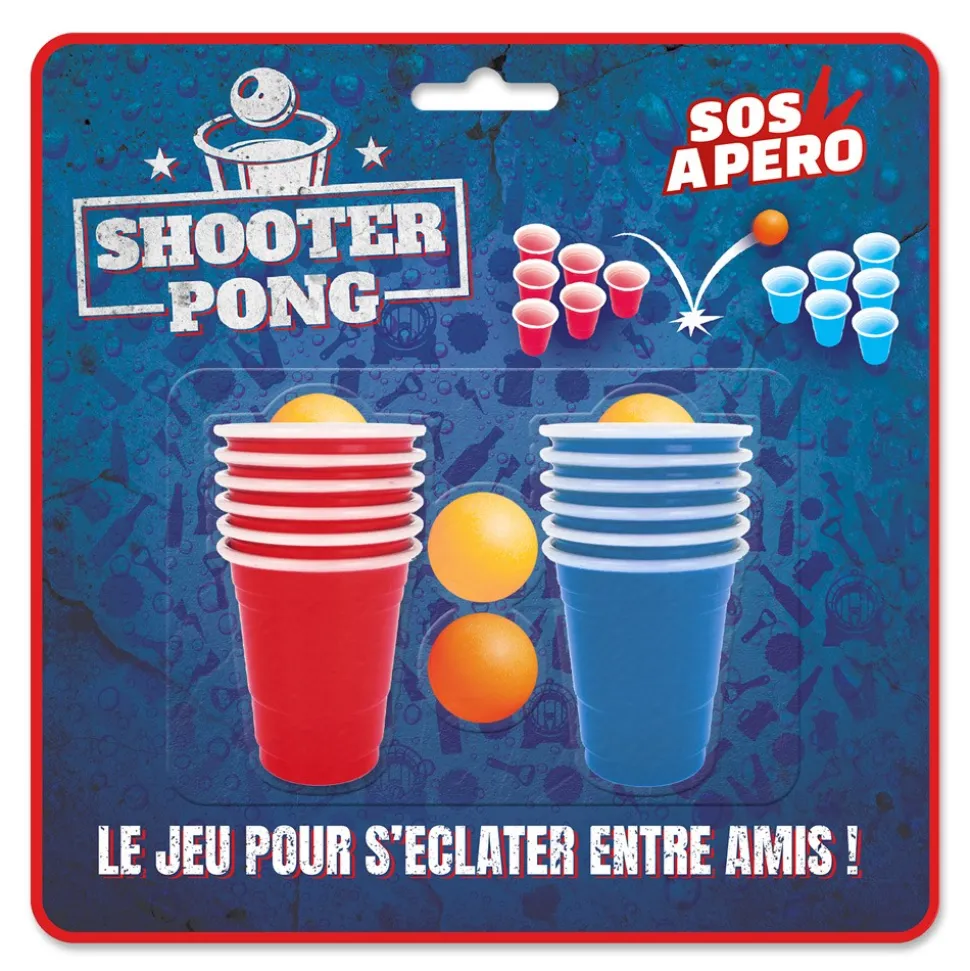 JEU À BOIRE SHOOTER PONG