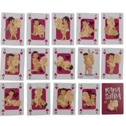 JEU 54 CARTES À JOUER POSITION KAMASUTRA COMIC