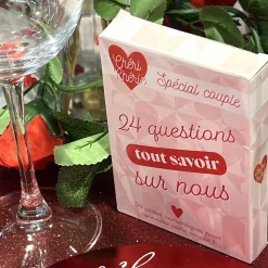 JEU DE CARTES SPÉCIAL COUPLE 24 QUESTIONS