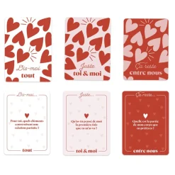 JEU DE CARTES SPÉCIAL COUPLE 24 QUESTIONS
