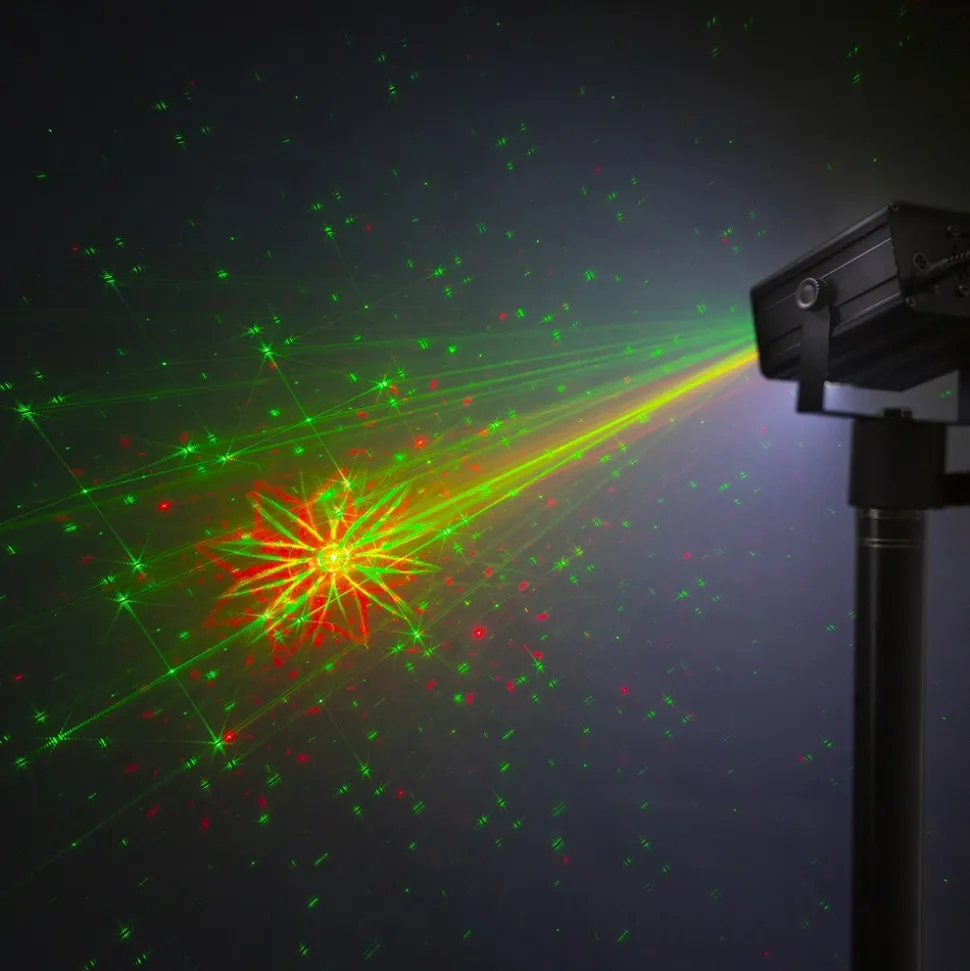 JEU DE LUMIÈRE 4 LASERS ET 4 LEDS - ACRUX QUATRO