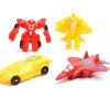 JEU FIGURINE ROBOT TRANSFORMABLE 8CM