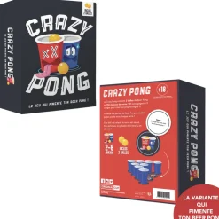 JEU HUMORISTIQUE CRAZY PONG