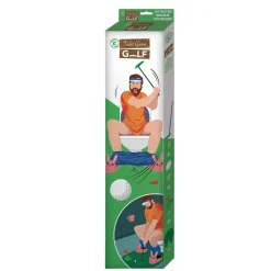 JEU HUMOUR TOILETTES WC GOLF