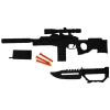 JEU SNIPER FUSIL 3 FLÈCHES COUTEAU TALKIE-WALKIE