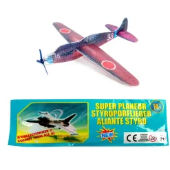 JOUET AVION PLANEUR STYRO 18CM
