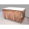 JUPE DE TABLE MÉTALLISÉ 74CMX4.20CM ROSE GOLD