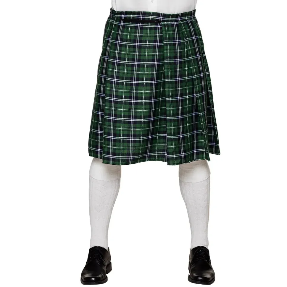 KILT ÉCOSSAIS VERT HOMME