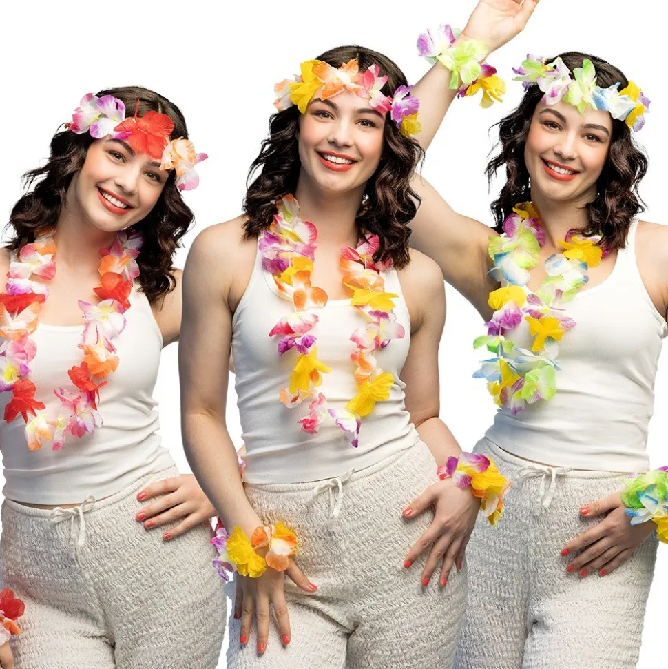 KIT ACCESSOIRES BIENVENUE HAWAÏ ADULTE
