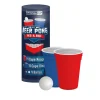 KIT BEER PONG RED&BLUE 22CUPS