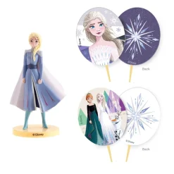 KIT DÉCOR GÂTEAU REINE DES NEIGES