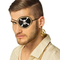 KIT DÉGUISEMENT PIRATE CACHE-OEIL PENDANT OREILLE