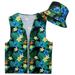 KIT DÉGUISEMENT TOURISTE CHAPEAU GILET ADULTE