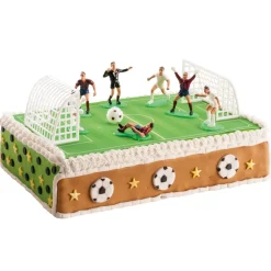 KIT PVC POUR GÂTEAU THÈME FOOTBALL