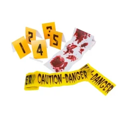 KIT SCÈNE DE CRIME 8 PCS