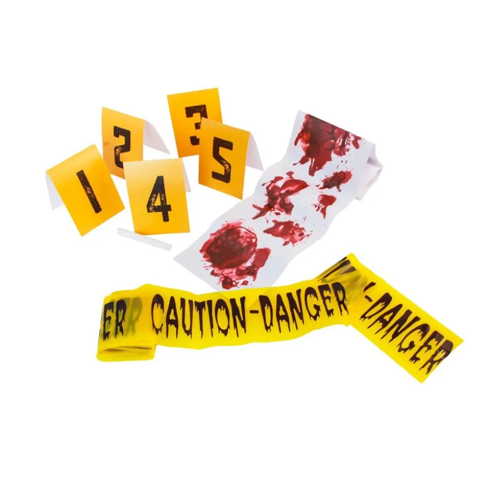 KIT SCÈNE DE CRIME 8 PCS