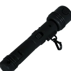 LAMPE DE POCHE TORCHE PLASTIQUE 17CM NOIR