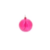 LAMPE À HUILE VERRE MÈCHE 10X10.5CM FRAMBOISE