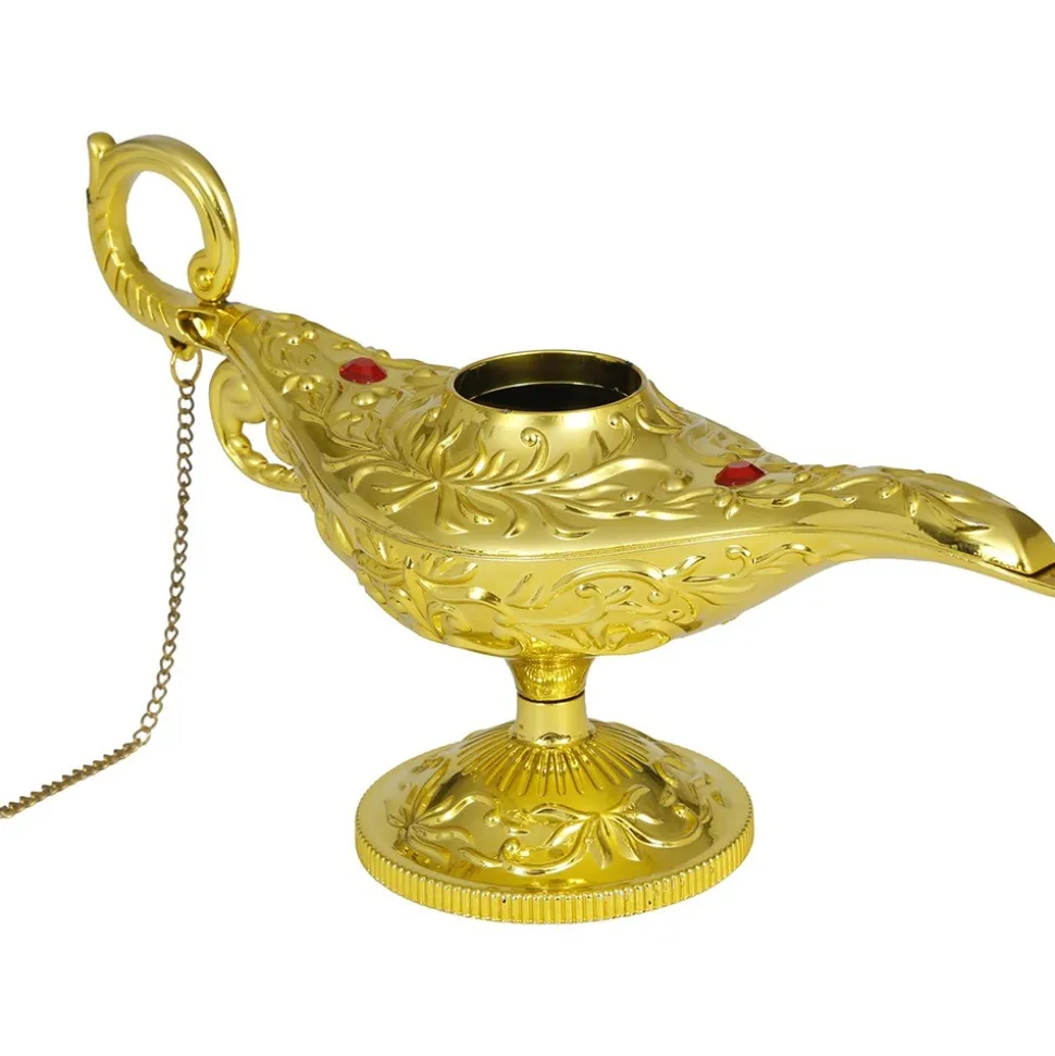 LAMPE MERVEILLEUSE MAGIQUE ORIENTALE PVC 21CM OR
