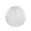 LANTERNE BOULE JAPONAISE PAPIER DE RIZ 35CM BLANC