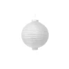 LANTERNE JARDIN PAPIER BLANC 20CM