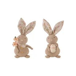 LAPIN ÉPONGE LIBERTY DEBOUT JO 37CM BEIGE