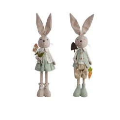 LAPIN VERT SAUGE CHARLIE 15X13X70CM