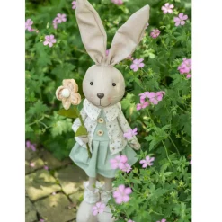 LAPIN VERT SAUGE CHARLIE 15X13X70CM
