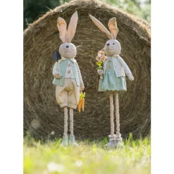 LAPIN VERT SAUGE CHARLIE 25X15X120CM