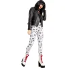 LEGGING BLANC IMPRESSION ARAIGNÉES FEMME