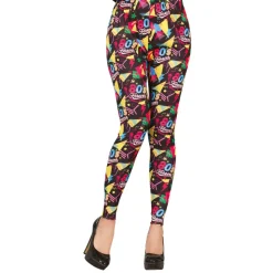LEGGING SPANDEX FAN DES ANNÉES 80 COLORÉ FEMME